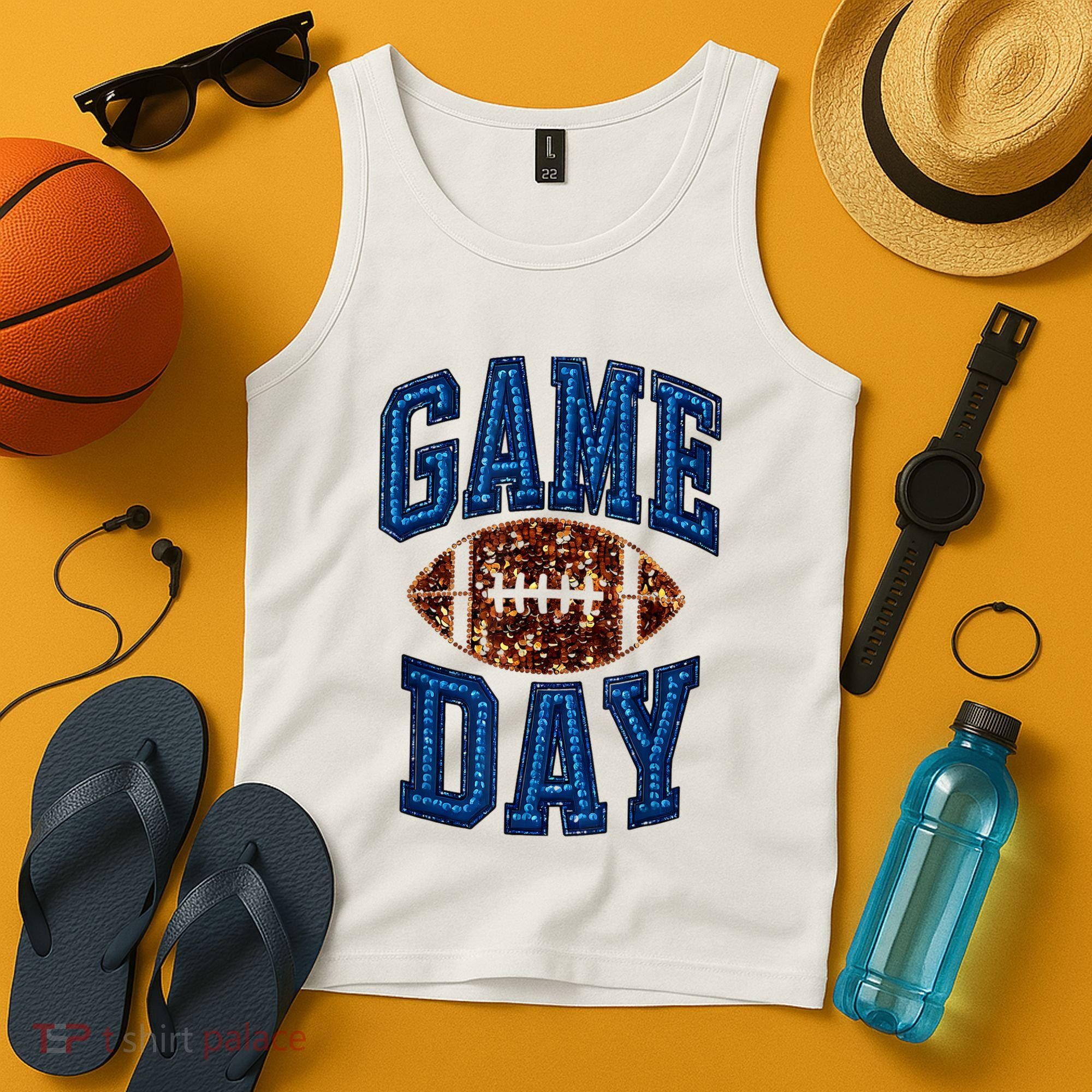 Game Day Football For Women Tank Top