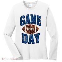 Game Day Football For Women Women's Long Sleeve Shirt thumb 0