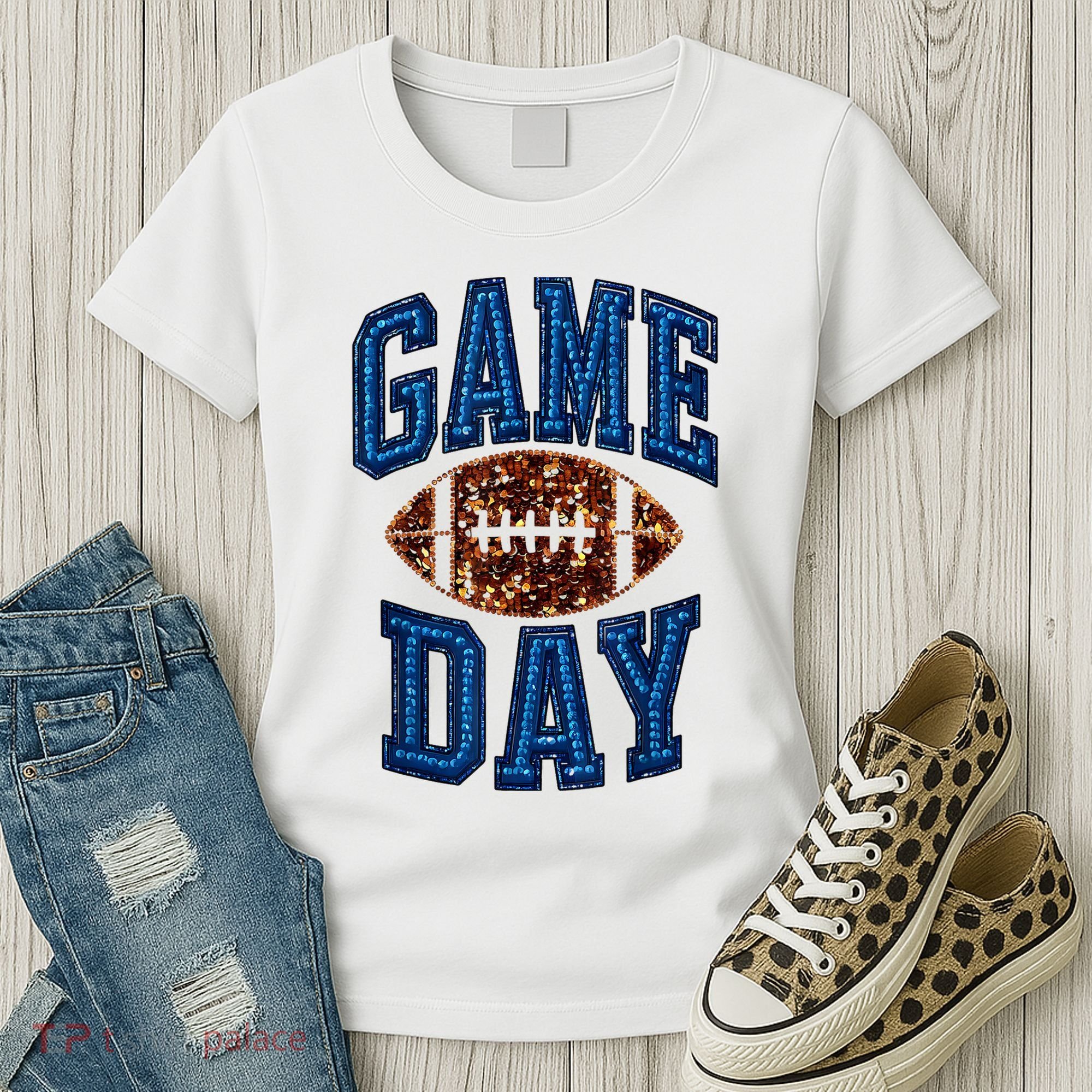 Game Day Football For Women Women's T-Shirt