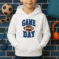 Game Day Football For Women Kids Hoodie thumb 2