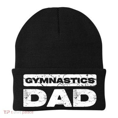 Gymnastics Dad Fathers Day Beanie