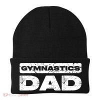 Gymnastics Dad Fathers Day Beanie thumb 0