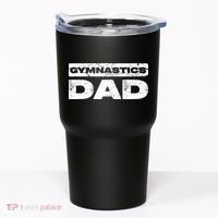 Gymnastics Dad Fathers Day Tumbler thumb 0