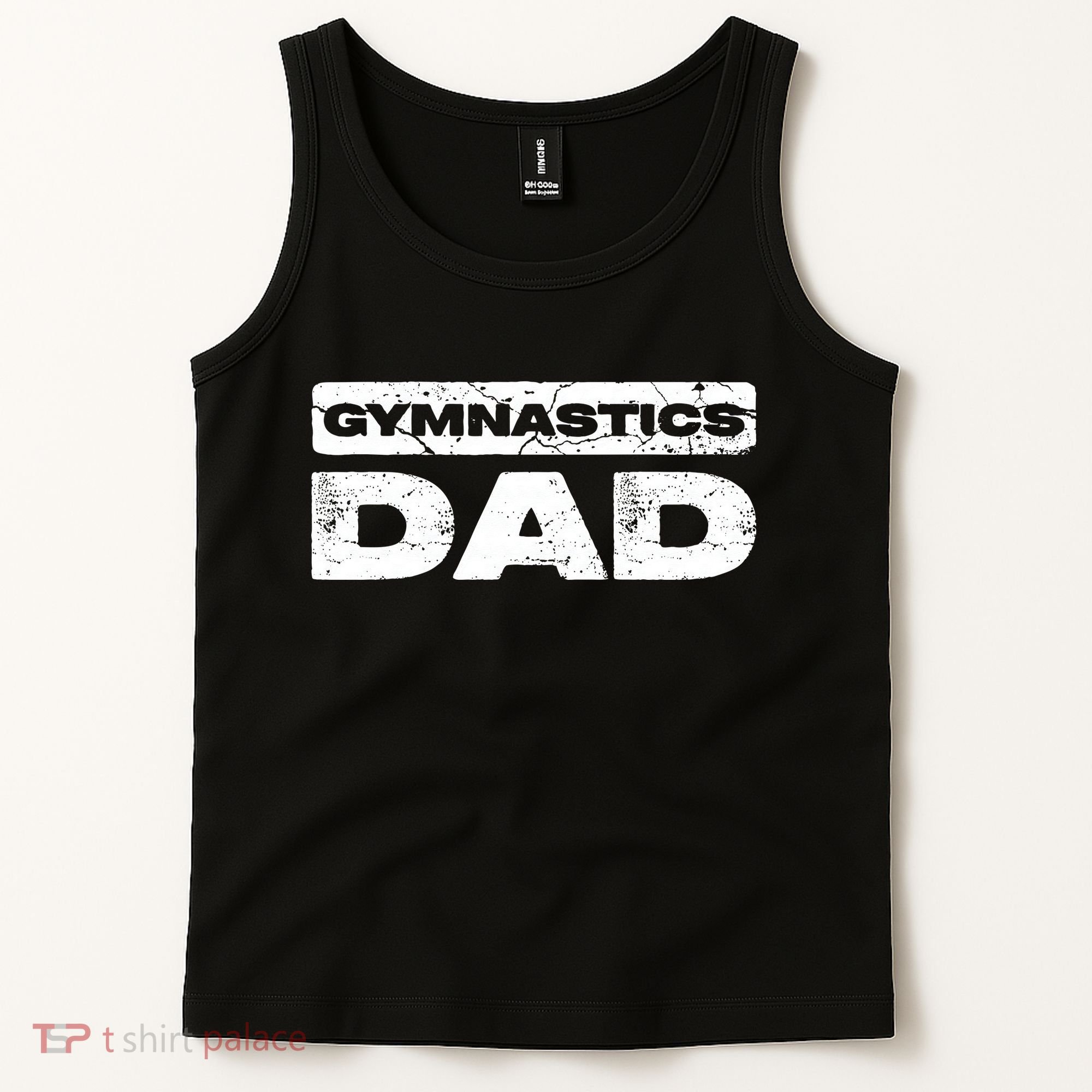 Gymnastics Dad Fathers Day Tank Top