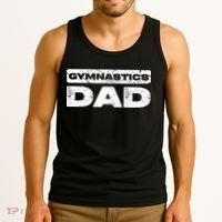 Gymnastics Dad Fathers Day Tank Top thumb 3