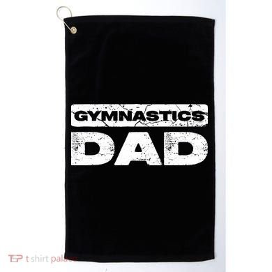 Gymnastics Dad Fathers Day Golf Towel