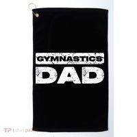 Gymnastics Dad Fathers Day Golf Towel thumb 0
