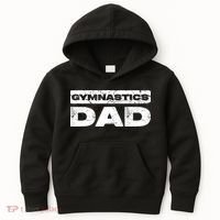 Gymnastics Dad Fathers Day Kids Hoodie thumb 0