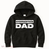 Gymnastics Dad Fathers Day Kids Hoodie thumb 0