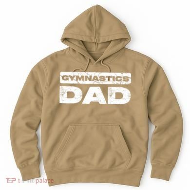 Gymnastics Dad Fathers Day Hoodie