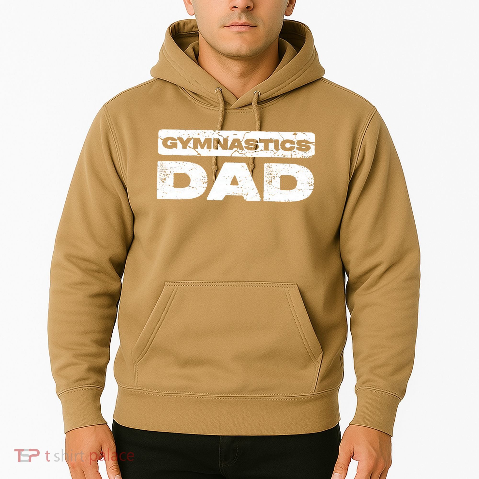 Gymnastics Dad Fathers Day Hoodie