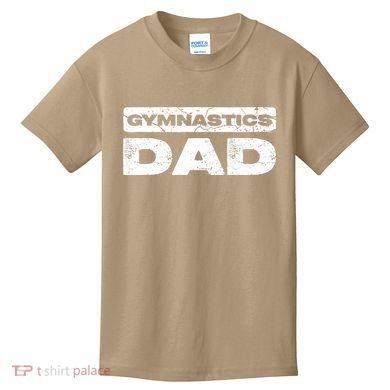 Gymnastics Dad Fathers Day Kids T-Shirt