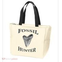 Great Distressed Fossil Hunter Megalodon Tooth Enthusiast Tote Bag thumb 3