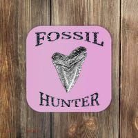 Great Distressed Fossil Hunter Megalodon Tooth Enthusiast Coaster thumb 0
