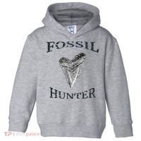 Great Distressed Fossil Hunter Megalodon Tooth Enthusiast Toddler Hoodie thumb 0