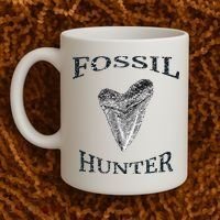 Great Distressed Fossil Hunter Megalodon Tooth Enthusiast Coffee Mug thumb 2