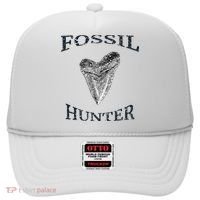 Great Distressed Fossil Hunter Megalodon Tooth Enthusiast Hat thumb 0
