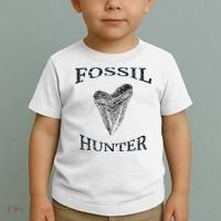 Great Distressed Fossil Hunter Megalodon Tooth Enthusiast Toddler T-Shirt thumb 2