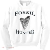 Great Distressed Fossil Hunter Megalodon Tooth Enthusiast Kids Sweatshirt thumb 0