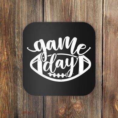 Game Day Football Fan Coaster