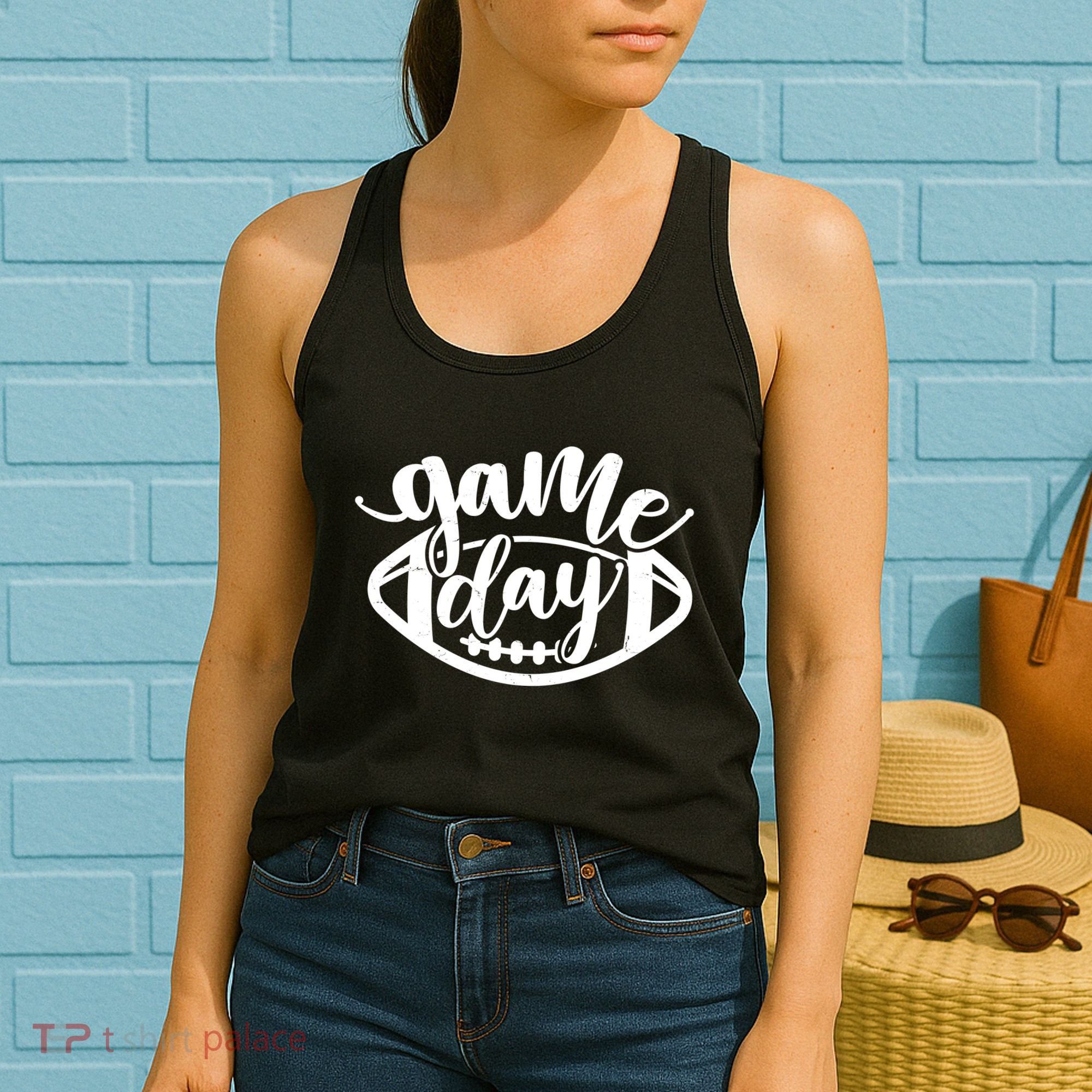 Game Day Football Fan Women's Tank Top