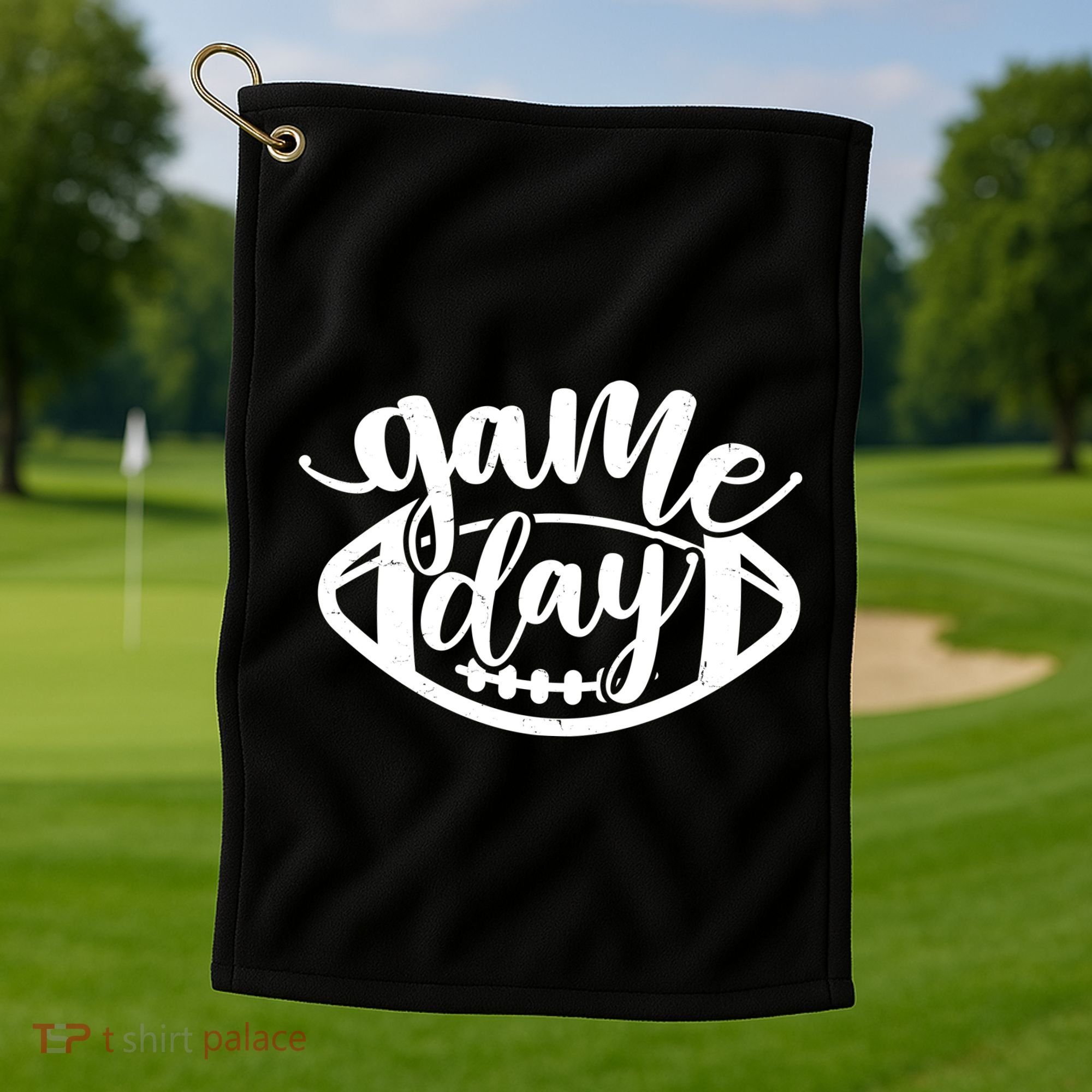 Game Day Football Fan Golf Towel