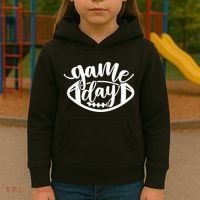 Game Day Football Fan Kids Hoodie thumb 3