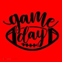 Game Day Football Fan Santa Hat thumb 1