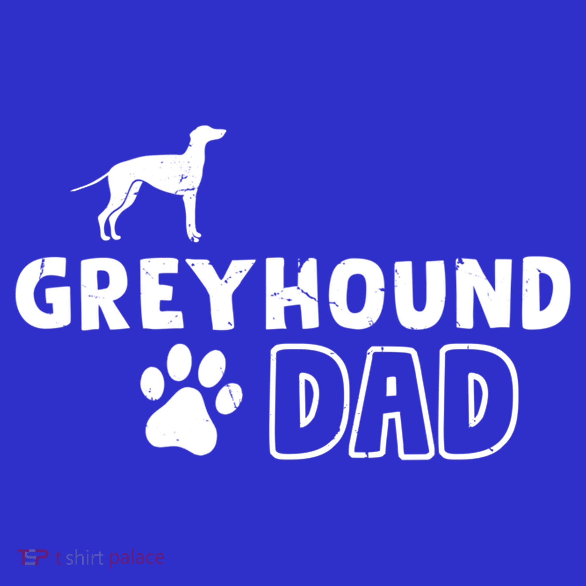 Greyhound Dad Funny Cute Dog Owner Adopt Rescue Fathers Day Gift Women's Tank Top