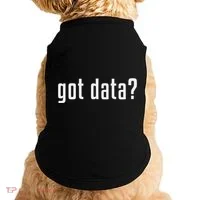 Got Data Funny Business Data Analyst Doggie Tank thumb 0