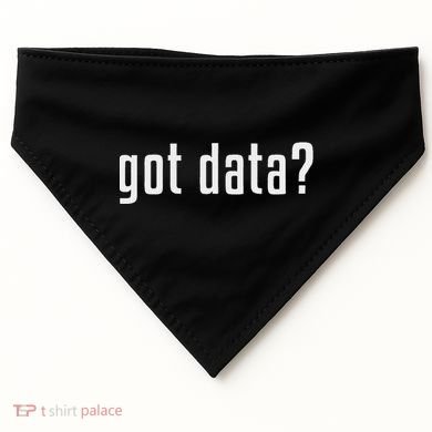 Got Data Funny Business Data Analyst USA-Made Doggie Bandana