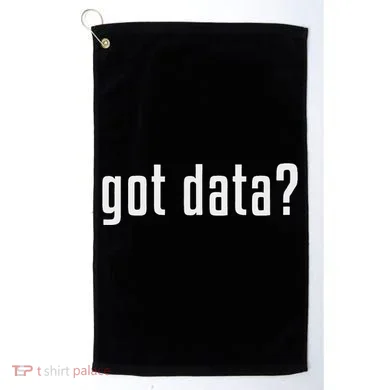 Got Data Funny Business Data Analyst Golf Towel