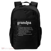 Grandpa Definition Funny Cool Backpack thumb 0