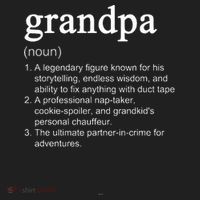 Grandpa Definition Funny Cool Tumbler thumb 3