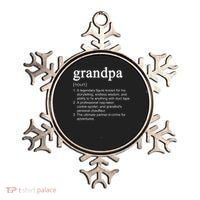 Grandpa Definition Funny Cool Ornament thumb 0