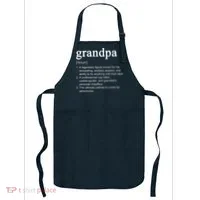 Grandpa Definition Funny Cool Apron thumb 0