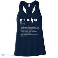 Grandpa Definition Funny Cool Women's Tank Top thumb 0
