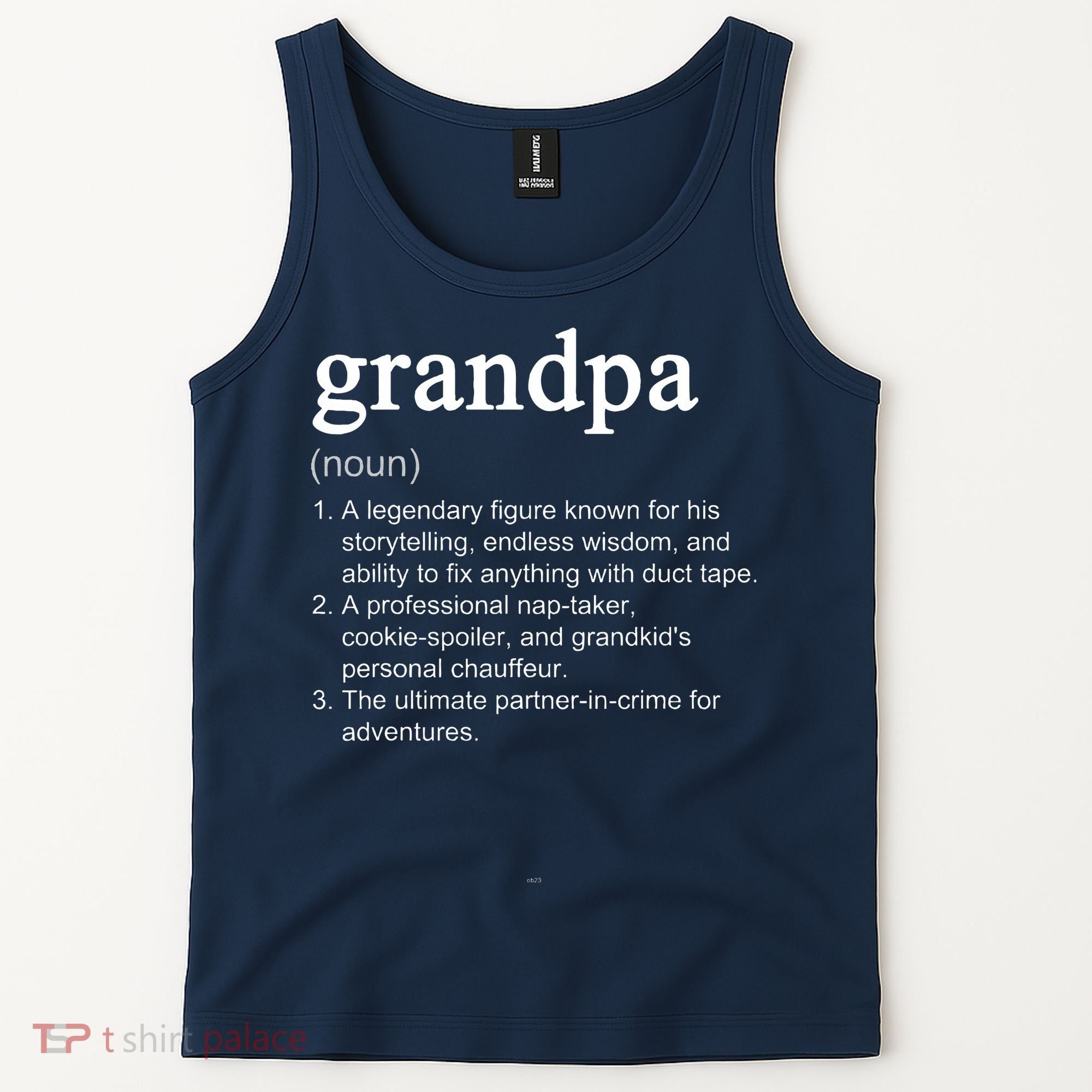 Grandpa Definition Funny Cool Tank Top