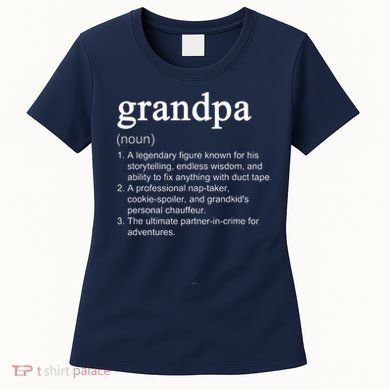 Grandpa Definition Funny Cool Women's T-Shirt