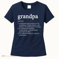 Grandpa Definition Funny Cool Women's T-Shirt thumb 0