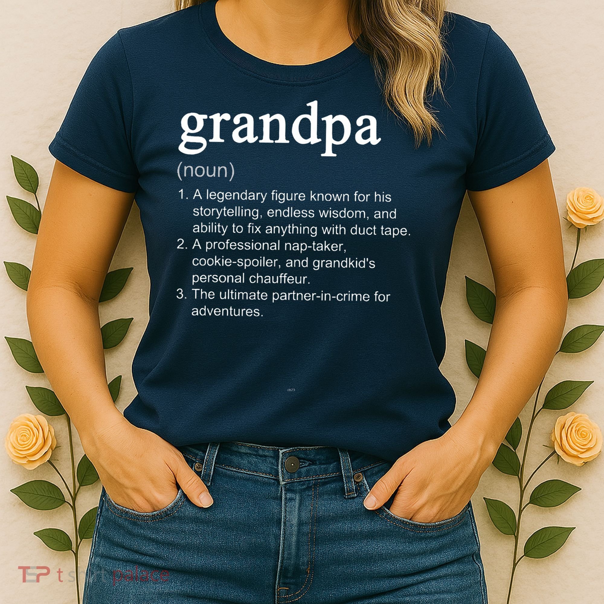 Grandpa Definition Funny Cool Women's T-Shirt