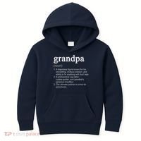 Grandpa Definition Funny Cool Kids Hoodie thumb 0