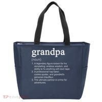 Grandpa Definition Funny Cool Tote Bag thumb 0