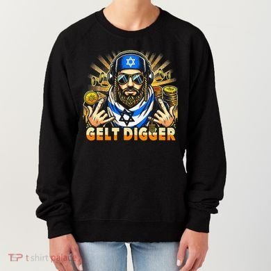 Gelt Digger Funny Jewish Rapper Isreali Women's Sweatshirt