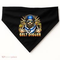 Gelt Digger Funny Jewish Rapper Isreali USA-Made Doggie Bandana thumb 0