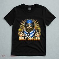 Gelt Digger Funny Jewish Rapper Isreali T-Shirt thumb 5