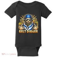 Gelt Digger Funny Jewish Rapper Isreali Baby Bodysuit thumb 0