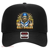 Gelt Digger Funny Jewish Rapper Isreali Hat thumb 0