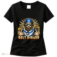Gelt Digger Funny Jewish Rapper Isreali Women's T-Shirt thumb 0