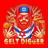 Gelt Digger Funny Jewish Rapper Isreali Santa Hat thumb 1